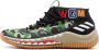 Adidas x BAPE 4 "Green Shark ABC Camo" sneakers Zwart - Thumbnail 6