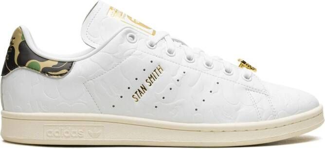 Adidas x BAPE Stan Smith "30th Anniversary" sneakers Wit