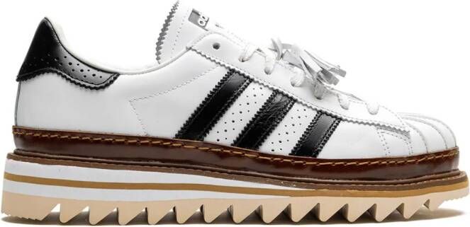 Adidas x CLOT Super-Star sneakers Wit