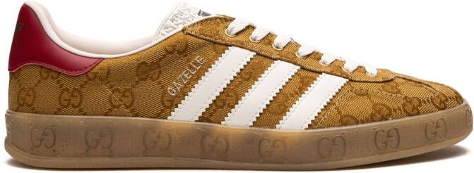 Adidas x Gucci Gazelle "GG Monogram" sneakers Beige