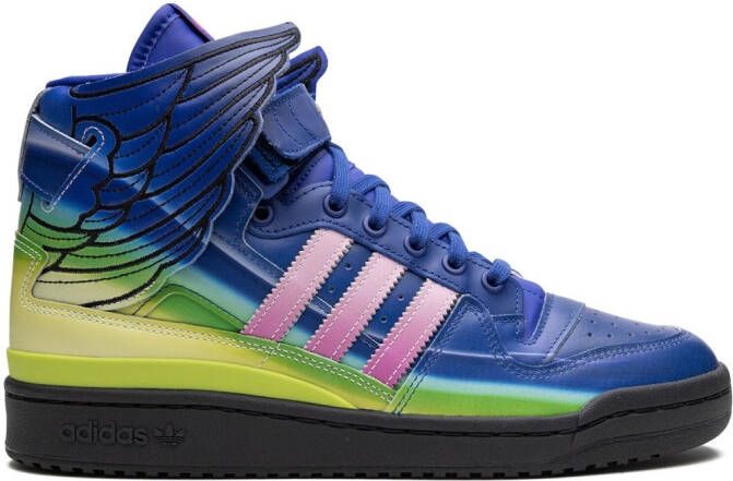 adidas "x Jeremy Scott Forum Wings 4.0 Motorsport sneakers" Blauw