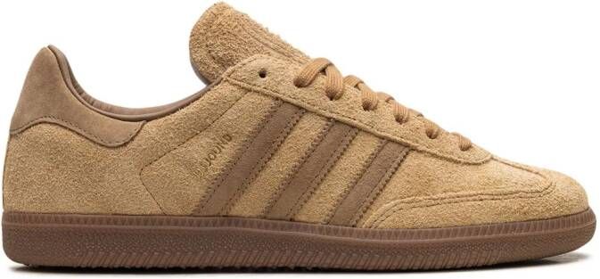 Adidas x JJJJound Samba OG "Core Black Off White-Gum" sneakers Zwart