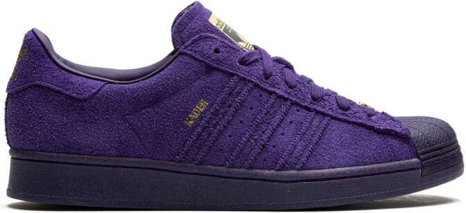 adidas x Kader Superstar ADV "Sylla Dark Purple" sneakers Paars