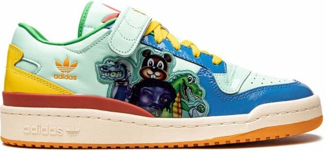 Adidas x Kerwin Frost Forum Low Benchmate sneakers Blauw