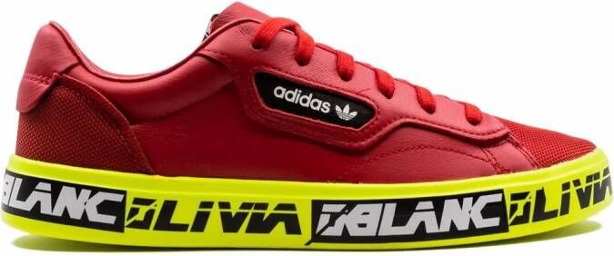 adidas x Olivia OBlanc Sleek sneakers Rood