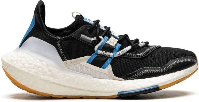 Adidas "x Parley UltraBoost 21 Black Orbit Grey sneakers" Zwart