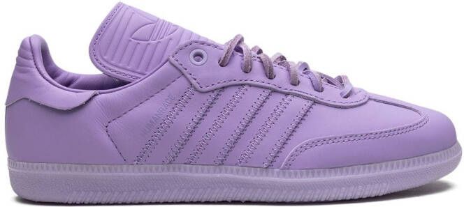 adidas "x Pharrell Humanrace Samba Purple sneakers" Paars