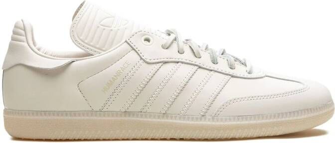 adidas "x Pharrell Williams Samba Humanrace White sneakers" Beige