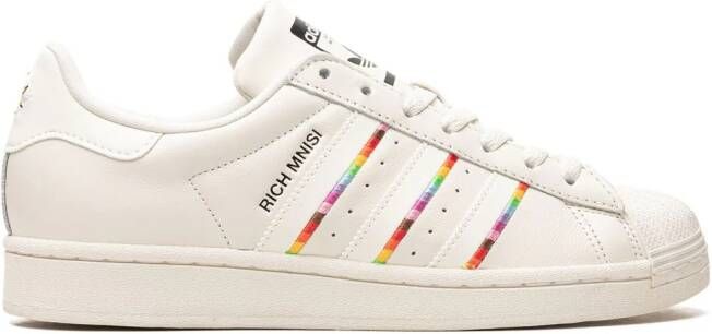 Adidas x Rich Mini Superstar Pride sneakers Wit