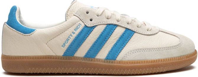 adidas x Sporty & Rich Samba low-top sneakers Beige