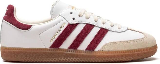 adidas x Sporty & Rich Samba OG sneakers Wit