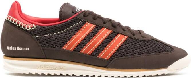 adidas x Wales Bonner Red SL 72 gebreide sneakers Bruin