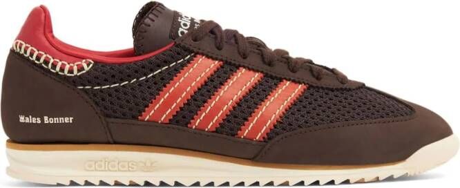 adidas x Wales Bonner SL72 leren sneakers Bruin