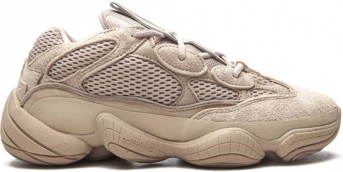 Adidas YEEZY "Yeezy 500 Taupe sneakers" rubber leer StofStof 10.5 Beige