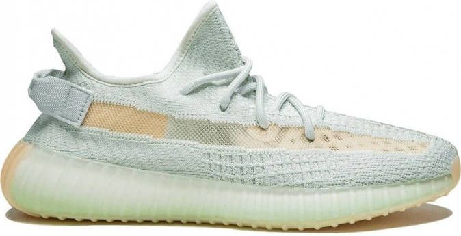 Adidas YEEZY Yeezy Boost 350 V2 "Hyper Space" sneakers unisex nylon rubber Polyester 12.5 Blauw