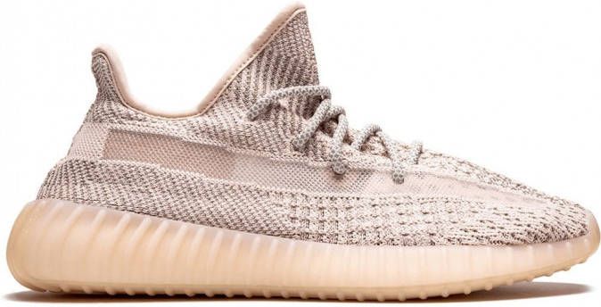 Adidas YEEZY Yeezy Boost 350 V2 "Synth Reflective" sneakers unisex nylon rubber 10.5 Beige