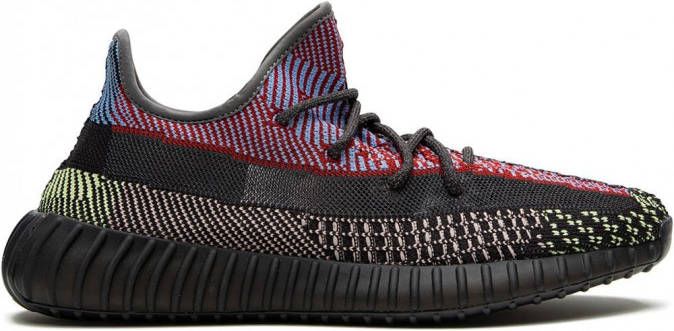 Adidas Yeezy Boost 350 V2 "Yecheil-Reflective" sneakers Zwart