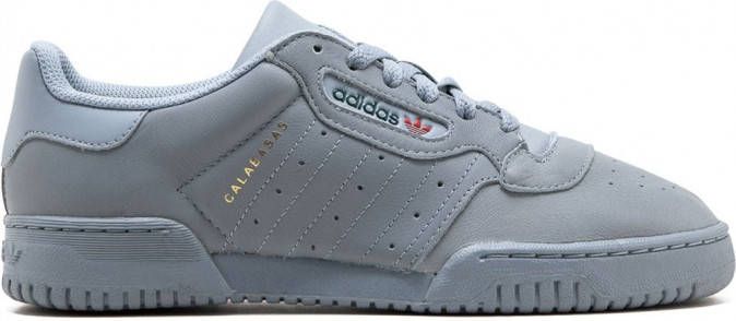 Adidas YEEZY Yeezy Powerphase "Grey" sneakers unisex leer 11.5 Grijs