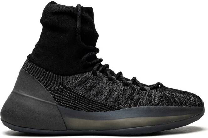 Adidas Yeezy Basketbal gebreide "Onyx" sneakers Zwart