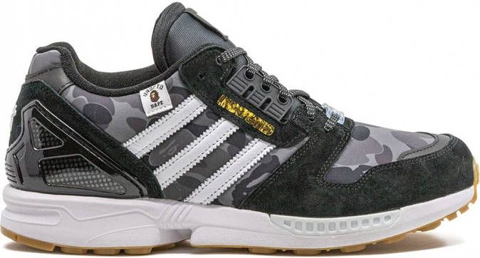 adidas "ZX 8000 BAPE x Undefeated sneakers" Zwart