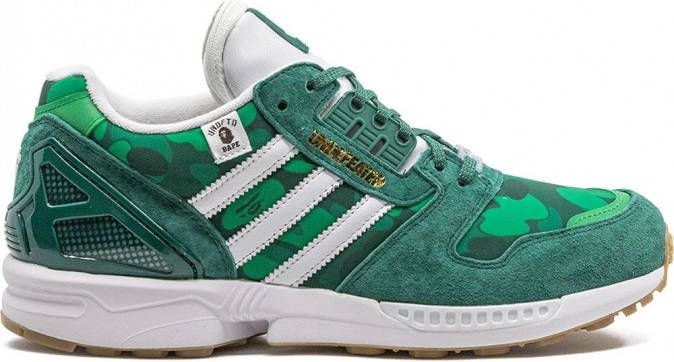 Adidas "ZX 8000 BAPE x Undefeated low-top sneakers" Groen