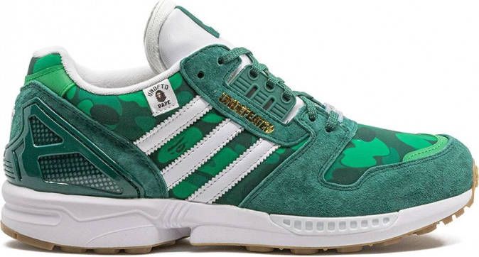 adidas "ZX 8000 BAPE x Undefeated low-top sneakers" Groen