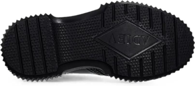 Adieu Paris Derby schoenen met chunky zool en brogue-detail Zwart - Foto 5