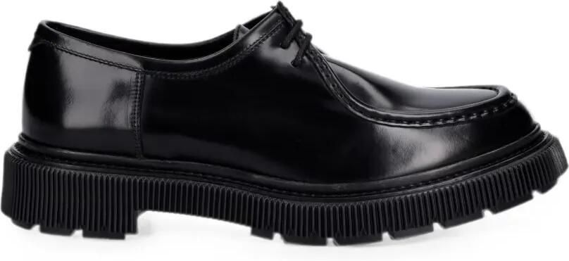 Adieu Paris Derby veterschoenen Zwart