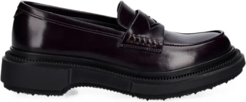 Adieu Paris Leren loafers Paars