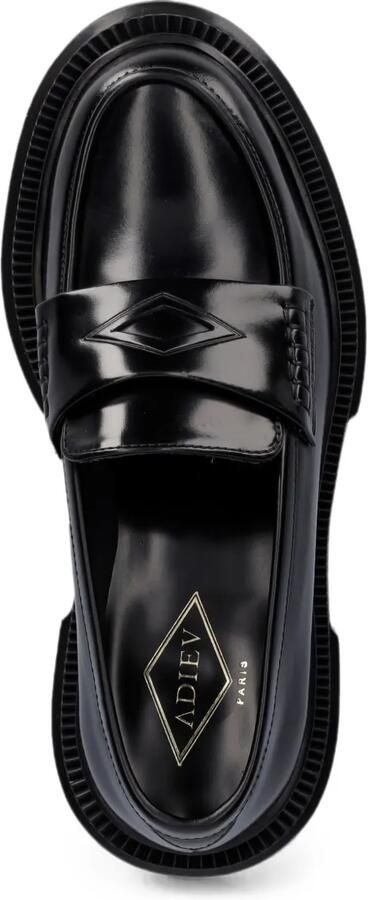 Adieu Paris Loafers met chunky zool Zwart - Foto 4