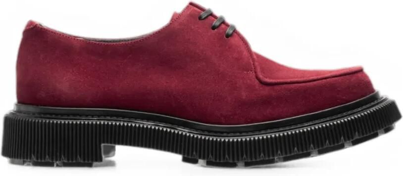 Adieu Paris Type 124 suède veterschoenen Rood