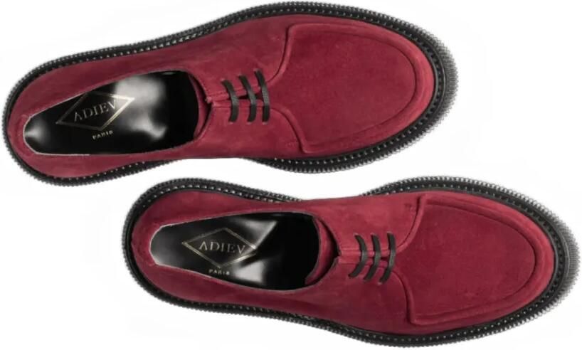 Adieu Paris Type 124 suède veterschoenen Rood - Foto 2