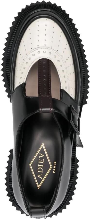 Adieu Paris Type 204 leren brogues Zwart - Foto 4