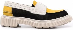 Adieu Paris Bootschoenen met colourblocking Zwart