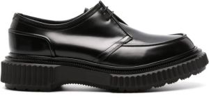 Adieu Paris Chunky derby schoenen Zwart