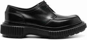 Adieu Paris Loafers met veters Zwart