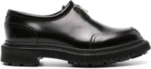 Adieu Paris Leren loafers Zwart