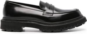 Adieu Paris Loafers met chunky zool Zwart