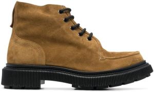 Adieu Paris Type 165 leren legerlaarzen Bruin