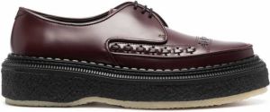 Adieu Paris Type 101 veterschoenen Rood