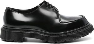 Adieu Paris Type 124 leren veterschoenen Zwart