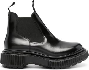 Adieu Paris Type 191 leather ankle boots Zwart