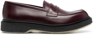 Adieu Paris Type 5 leren loafers Rood