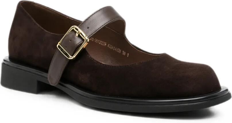 ADRIANNA FERETTI Bumper pumps met gespsluiting Bruin - Foto 2