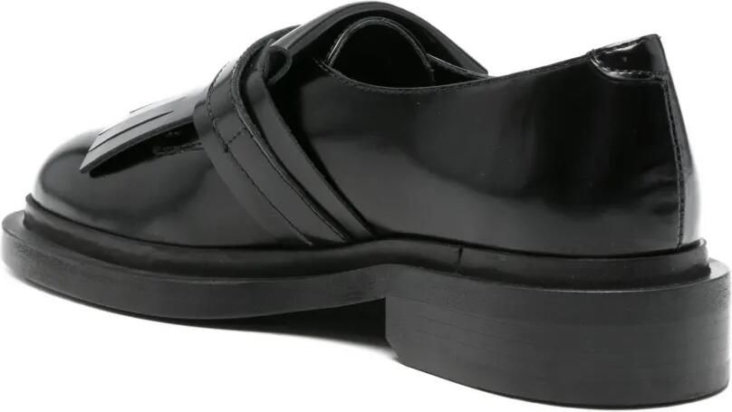 ADRIANNA FERETTI Gespschoenen met franje Zwart - Foto 2