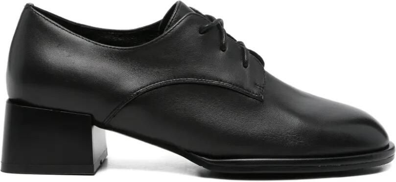 ADRIANNA FERETTI Leren derby schoenen Zwart