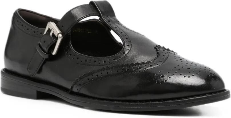 ADRIANNA FERETTI Pumps met brogue-detail en T-bandje Zwart - Foto 3
