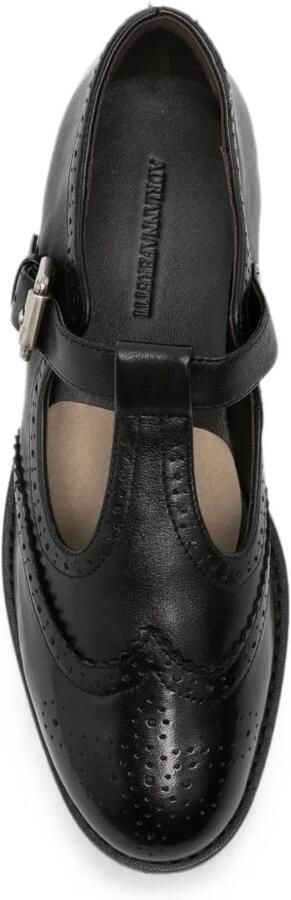 ADRIANNA FERETTI Pumps met brogue-detail en T-bandje Zwart - Foto 4