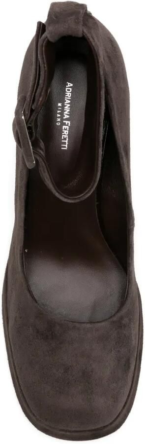 ADRIANNA FERETTI Pumps met gespdetail Bruin - Foto 4