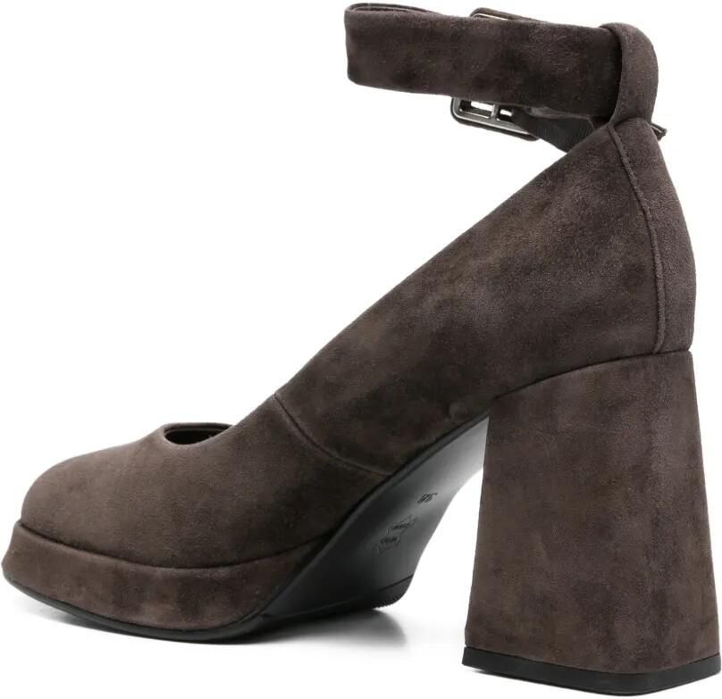 ADRIANNA FERETTI Pumps met gespdetail Bruin - Foto 3